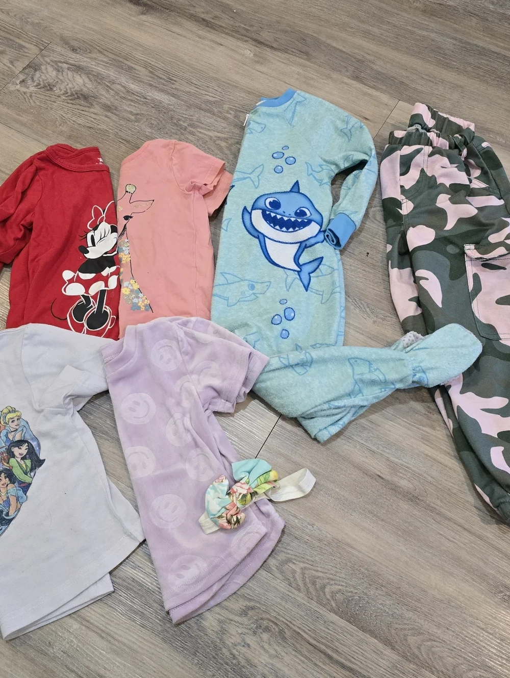 Girls Colorful Clothes Bundle 2-3T